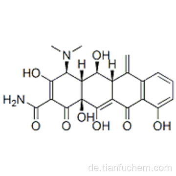 2-Naphthacencarbonsäureamid, 4- (dimethylamino) -1,4,4a, 5,5a, 6,11,12a-octahydro-3,5,10,12,12a-pentahydroxy-6-methylen-1,11-dioxo- (57196003,4S, 4aR, 5S, 5aR, 12aS) CAS 914-00-1